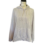 Front of hoodie with hood down