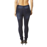 Back of jeans on model