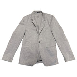 Gray blazer on a white background