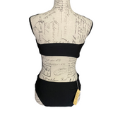 Bandeau Black 2 Piece Bikini back