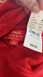 Tags on hoodie