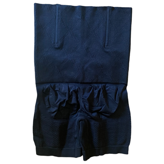 Back of highwaisted black shapewear