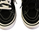 Close up of rubbing and issues on shoes